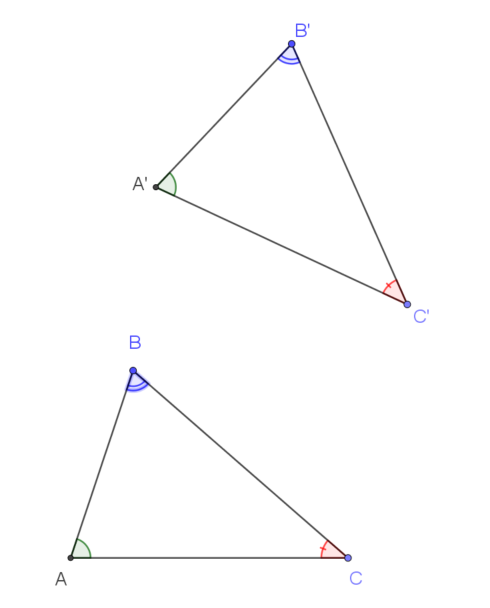 BT2 Tìm cặp tam giác đồng dạng trong mỗi hình vẽ sau  Giải thích vì sao   Hình 1 4 3 A750 40 700 Hình 2 700 A Hình 3 700 600 B 60 500 E 65  500